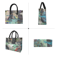 Load image into Gallery viewer, &quot;Tell it like it is&quot; (black straps)&quot; Custom Women&#39;s Handbag-Medium (Model 1747) (Print-On-Demand-Product)
