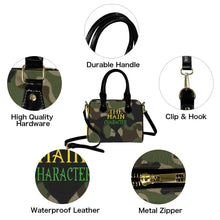 Load image into Gallery viewer, &quot;The Main Character&quot; Yellow Sun Kiss (Mini Travel) Custom Handbag-Black Handle (Model 1746)(Print-On-Demand-Product)
