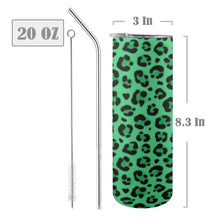 Load image into Gallery viewer, &quot;Fits Like A Glove&quot; 20oz Tall Skinny Tumbler with Lid and Straw (Print-On-Demand-Product)

