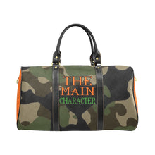 Load image into Gallery viewer, &quot;The Main Character&quot; Orange Crush Travel Bag Black (Small) (Print-On-Demand-Product)
