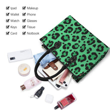 Load image into Gallery viewer, &quot;Fits Like A Glove&quot; (black straps)&quot; Custom Women&#39;s Handbag-Medium (Model 1747) (Print-On-Demand-Product)
