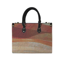 Load image into Gallery viewer, &quot;If I May&quot; (black straps)&quot; Custom Women&#39;s Handbag-Medium (Model 1747) (Print-On-Demand-Product)
