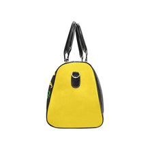 Load image into Gallery viewer, &quot;The Main Character&quot; Yellow Sun Kiss Travel Bag Black (Small) (Model1639)(Print-On-Demand-Product)
