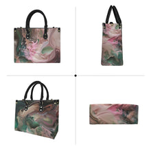 Load image into Gallery viewer, &quot;Make me blush&quot; (black straps)&quot; Custom Women&#39;s Handbag-Medium (Model 1747) (Print-On-Demand-Product)
