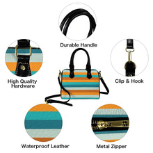 Load image into Gallery viewer, &quot;By His Stripes&quot; Custom Handbag-Black Handle (Model 1746) (Print-On-Demand-Product)
