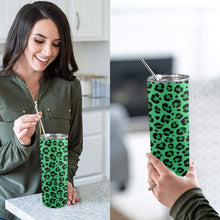 Load image into Gallery viewer, &quot;Fits Like A Glove&quot; 20oz Tall Skinny Tumbler with Lid and Straw (Print-On-Demand-Product)
