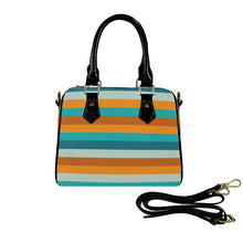 Load image into Gallery viewer, &quot;By His Stripes&quot; Custom Handbag-Black Handle (Model 1746) (Print-On-Demand-Product)
