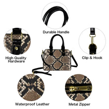 Load image into Gallery viewer, &quot;Do What You Want&quot; Custom Handbag-Black Handle (Model 1746) (Print-On-Demand-Product)

