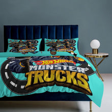 Load image into Gallery viewer, Twin Size 3-Piece Bedding Set (1 Duvet Cover + 2 Pillow Shams) – 86"×70" (Print-On-Demand-Product)
