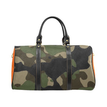 Load image into Gallery viewer, &quot;The Main Character&quot; Orange Crush Travel Bag Black (Small) (Print-On-Demand-Product)
