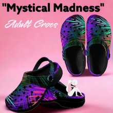 Load image into Gallery viewer, &quot;Mystical Madness&quot; Custom Print Adults Clogs (Print-On-Demand-Product)
