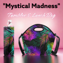 Load image into Gallery viewer, Mystical Madness 20oz Tall Skinny Tumbler with Lid and Straw (Print-On-Demand-Product)
