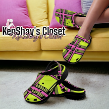 Load image into Gallery viewer, &quot;Get It Girl&quot; Custom Print Adults Clogs (Print-On-Demand-Product)
