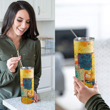 Load image into Gallery viewer, &quot;Watch This&quot; 20oz Tall Skinny Tumbler with Lid and Straw (Print-On-Demand-Product)
