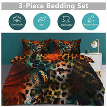 Load image into Gallery viewer, King Size 3-Piece Bedding Set (1 Duvet Cover + 2 Pillow Shams) – 102"×90"
