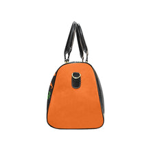 Load image into Gallery viewer, &quot;The Main Character&quot; Orange Crush Travel Bag Black (Small) (Print-On-Demand-Product)
