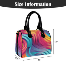 Load image into Gallery viewer, &quot;Razzle Dazzle&quot; Custom Handbag-Black Handle (Model 1746) (Print-On-Demand-Product)
