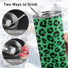 Load image into Gallery viewer, &quot;Fits Like A Glove&quot; 20oz Tall Skinny Tumbler with Lid and Straw (Print-On-Demand-Product)
