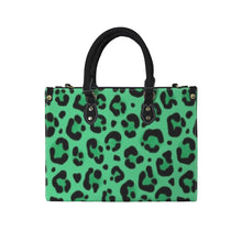 Load image into Gallery viewer, &quot;Fits Like A Glove&quot; (black straps)&quot; Custom Women&#39;s Handbag-Medium (Model 1747) (Print-On-Demand-Product)
