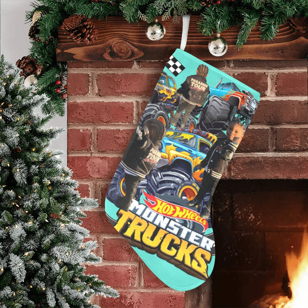 Custom Christmas Stocking (Without Folded Top)(Print-On-Demand-Product)