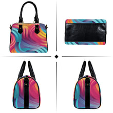 Load image into Gallery viewer, &quot;Razzle Dazzle&quot; Custom Handbag-Black Handle (Model 1746) (Print-On-Demand-Product)
