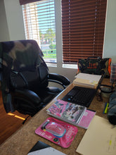 Load image into Gallery viewer, "The Main Character" Orange Crush Travel Bag Black (Small) (Print-On-Demand-Product)
