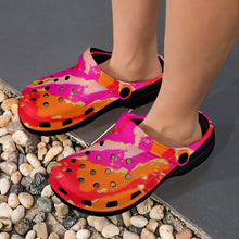 Load image into Gallery viewer, &quot;Cotton Candy Dreams&quot; Custom Print Adults Clogs (Print-On-Demand-Product)
