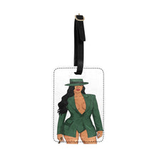 Load image into Gallery viewer, Gorgeous in Green Luggage Tag (Print-On-Demand Product)
