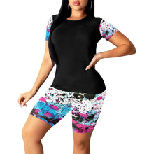 Load image into Gallery viewer, &quot;Special Delivery&quot; Women&#39;s Short Yoga Set(ModelSets 03) (Print-On-Demand-Product)
