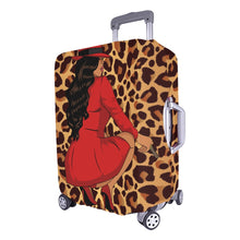 Load image into Gallery viewer, &quot;Pretty in Red&quot; Luggage Cover (Large Size) (26&quot;-28&quot;)
