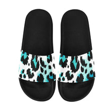 Load image into Gallery viewer, &quot;Animal Fringe&quot; Women&#39;s Slide Sandals (Model 057) (Print-On-Demand-Product)
