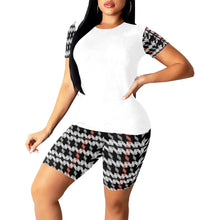 Load image into Gallery viewer, &quot;Google Me&quot; Women&#39;s Two Piece Set(ModelSets 03) (Print-On-Demand-Product)
