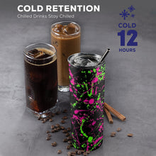 Load image into Gallery viewer, &quot;Shake Something&quot; 20oz Tall Skinny Tumbler with Lid and Straw (Print-On-Demand-Product)

