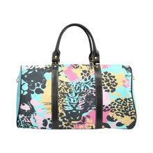 Load image into Gallery viewer, Summer Time Vibe Travel Bag Black (Small) (Model1639)Print-On-Demand Product

