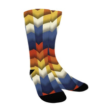 Load image into Gallery viewer, Flamboyant Fleece Women&#39;s Custom Socks (Print-On-Demand-Product)
