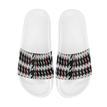Load image into Gallery viewer, &quot;Google Me&quot; Women&#39;s Slide Sandals(Model 057) (Print-On-Demand-Product)
