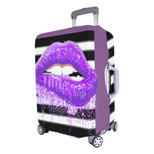 Load image into Gallery viewer, Purple Kisses Luggage Cover (Large Size) (26&quot;-28&quot;)Print-On-Demand Product
