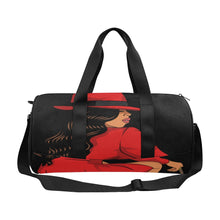 Load image into Gallery viewer, Pretty in Red Travel Duffel Bags (Model 1679) Print-On-Demand Product
