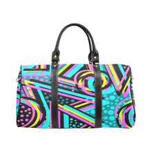 Load image into Gallery viewer, &quot;Show Time&quot; Travel Bag Black (Small) (Model1639) (Print-On-Demand-Product)

