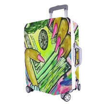 Load image into Gallery viewer, Money Moves Luggage Cover (Large Size) (26&quot;-28&quot;) Print-On-Demand Product
