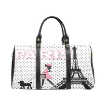 Load image into Gallery viewer, PARIS Black Travel Bag (Black) Print-On-Demand Product
