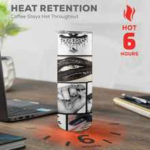 Load image into Gallery viewer, &quot;I&#39;m That Girl&quot; 20oz Tall Skinny Tumbler with Lid and Straw (Print-On-Demand-Product)
