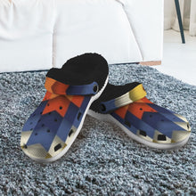 Load image into Gallery viewer, Flamboyant Fleece Custom Print Fleece Lined Adults Clogs (Print-On-Demand-Product)
