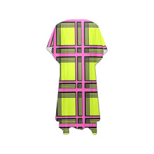 Load image into Gallery viewer, &quot;Get It Girl&quot; Mid-Length Side Slits Chiffon Cover Up (Model H50) (Print-On-Demand-Product)
