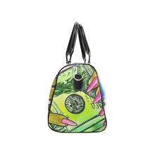 Load image into Gallery viewer, &quot;Money Movies&quot; Travel Bag Black (Small) (Model1639) (Print-On-Demand-Product)
