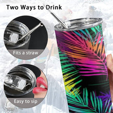 Load image into Gallery viewer, Mystical Madness 20oz Tall Skinny Tumbler with Lid and Straw (Print-On-Demand-Product)
