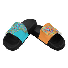 Load image into Gallery viewer, &quot;Sweet Thang&quot; Women&#39;s Slide Sandals(Model 057) (Print-On-Demand-Product)
