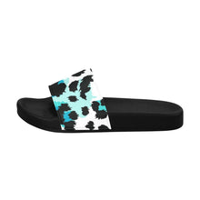 Load image into Gallery viewer, &quot;Animal Fringe&quot; Women&#39;s Slide Sandals (Model 057) (Print-On-Demand-Product)
