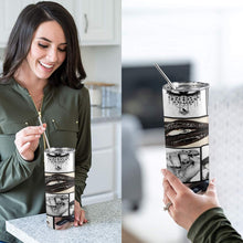 Load image into Gallery viewer, &quot;I&#39;m That Girl&quot; 20oz Tall Skinny Tumbler with Lid and Straw (Print-On-Demand-Product)
