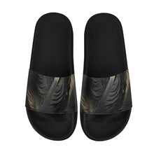 Load image into Gallery viewer, &quot;Ruffle My Feathers&quot; Women&#39;s Slide Sandals(Model 057) (Print-On-Demand-Product)
